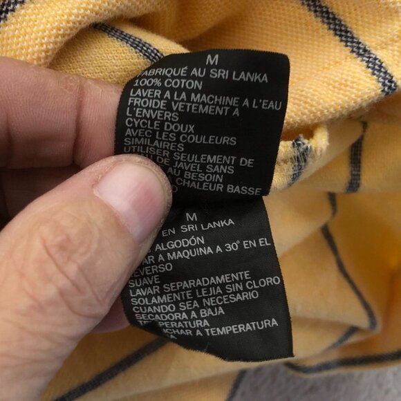 2 Nautica Mens Polo Shirt Medium Lot Of Two Short Sleeve Striped Classic Casual - Picture 11 of 16